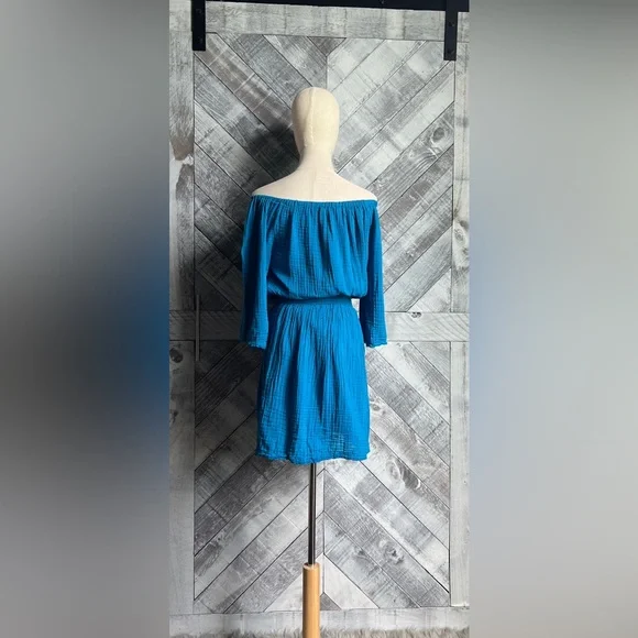 MICHAEL STARS NWOT FERNANDA CONVERTIBLE GAUZE DRESS - Picture 9 of 11